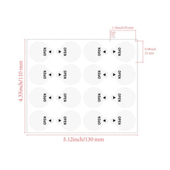 320pcs Adhesive Label Packaging Sealing Sticker