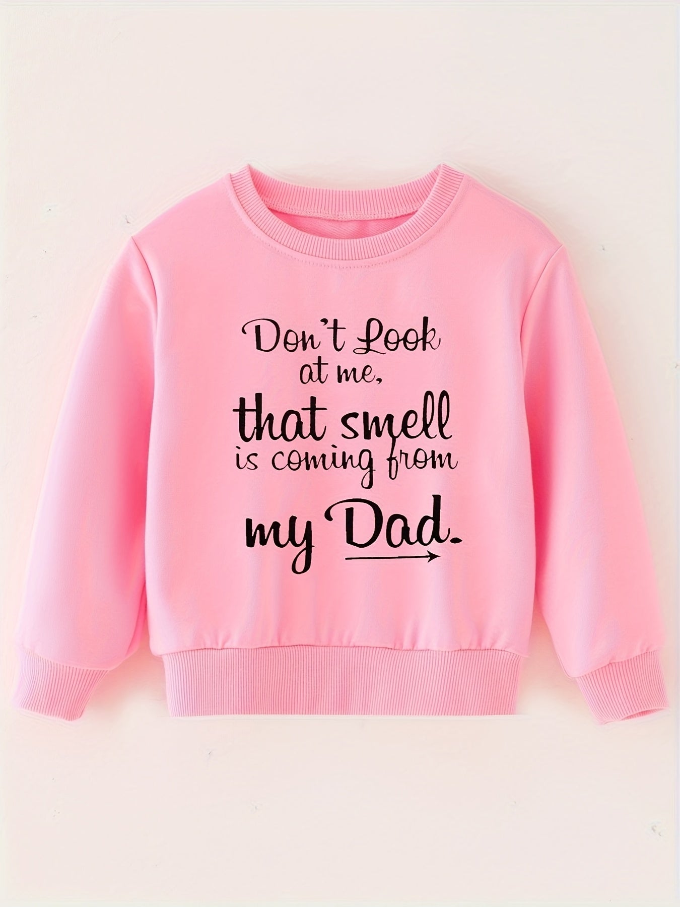 Baby Round Neck Sweatshirt Long Sleeve Pullover