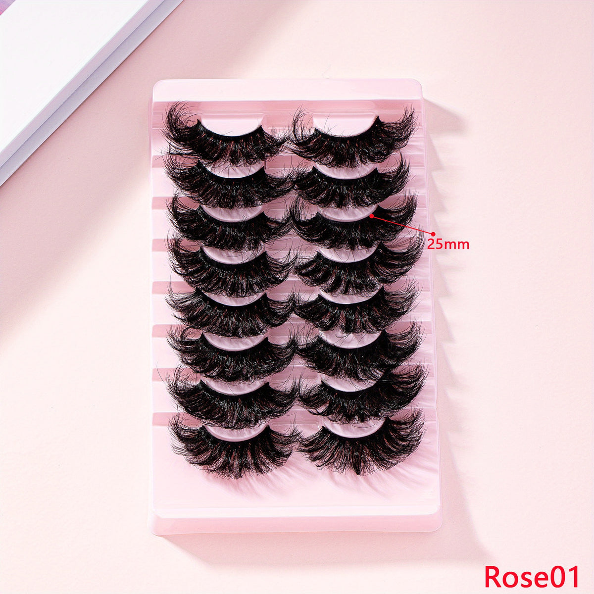 8 Pairs 9D Cat Eye Fluffy Soft Faux Mink Hair Long Thick Eyelashes