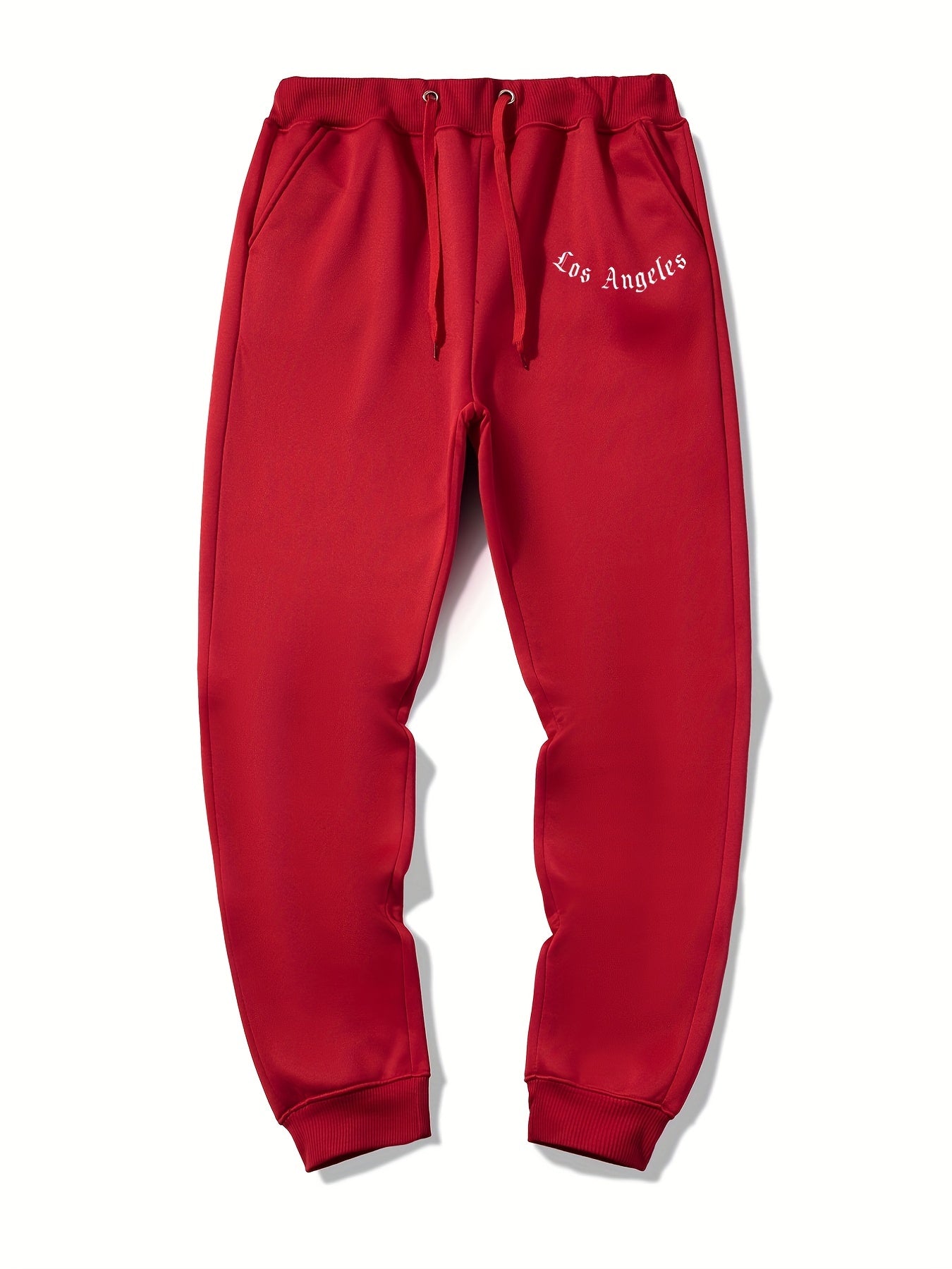 LA Casual Stretch Graphic Joggers Men's Sweatpants