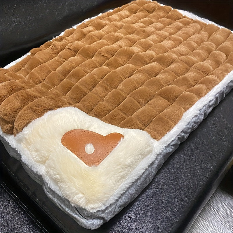 Soft Thickened Four Seasons Pet Bed Mat for Enhanced Comfort
