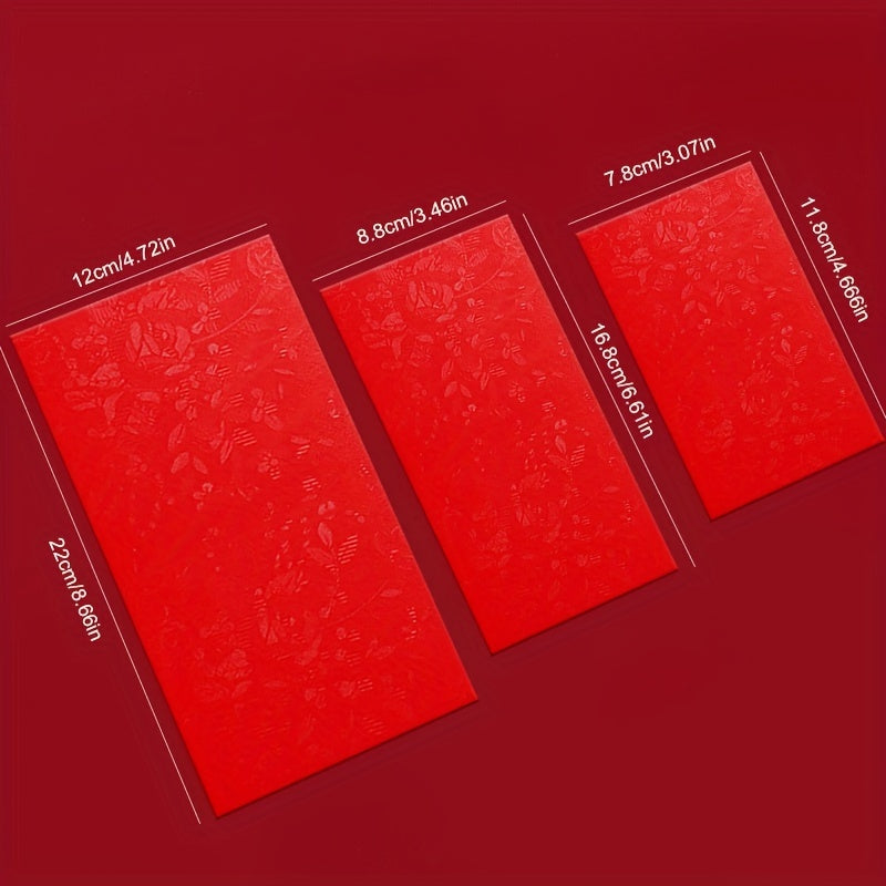 6pcs High Printed Red Envelopes for Various Occasions