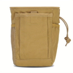 Outdoor Recycling Bag Molle Dump Pouch Drawstring