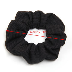 Solid Elastic Scrunchie For Women Girls Sleep Soft Scrunchies