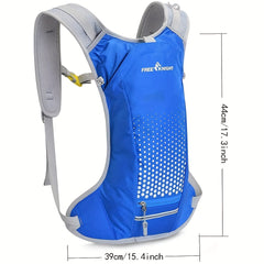Breathable Cycling Backpack with Helmet Organizer