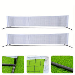 Metal Frame Pickleball Net Tennis Net For Practice Training Indoor Outdoor