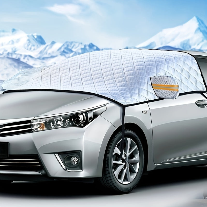 Car Front Windshield Snow Cover Sunshade Winter Thickening Car Clothing