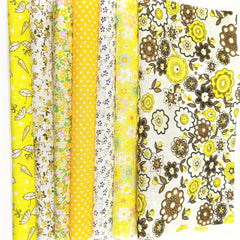 7pcs 24 89 Cm Floral Printed Quilting Fabric Cotton Craft DIY Doll Clothes Fabri