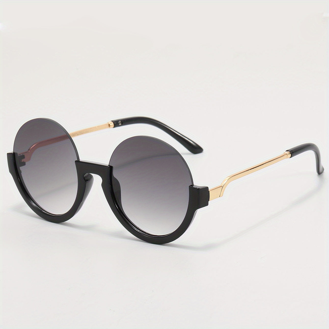 Kids Half Frame Metal Sunglasses