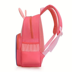 Children's Cartoon School Bag Spine Protection Backpack for Ages 3-6