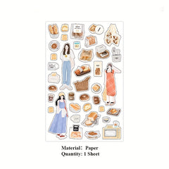 Creative Cartoon Stickers for Scrapbooking DIY Decoration
