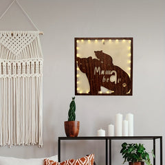 Retro Wooden Hanging Signs Home Decoration Wooden Plaques Wall Stickers