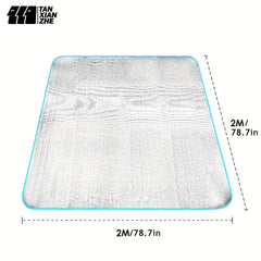 TANXIANZHE Double Sided Aluminum Film Moisture Repellent Waterproof Mat