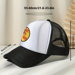 BASS Carp Print Baseball Cap Sunshade Fishing Hat