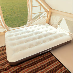 KORAMAN Portable Camping Airbed Comfortable Bed for Home Camping & Travel
