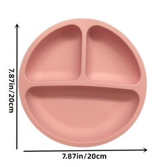 Silicone Suction Plates for Babies & Toddlers Stay Put