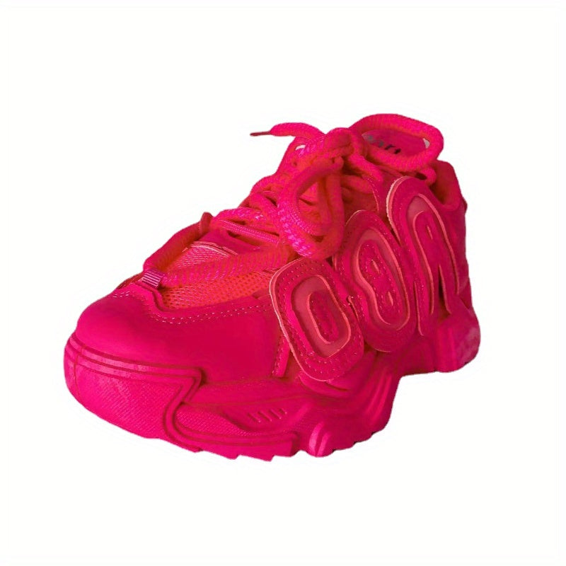 Women's Creative Skate Shoes Casual Mesh Breathable Running Shoes