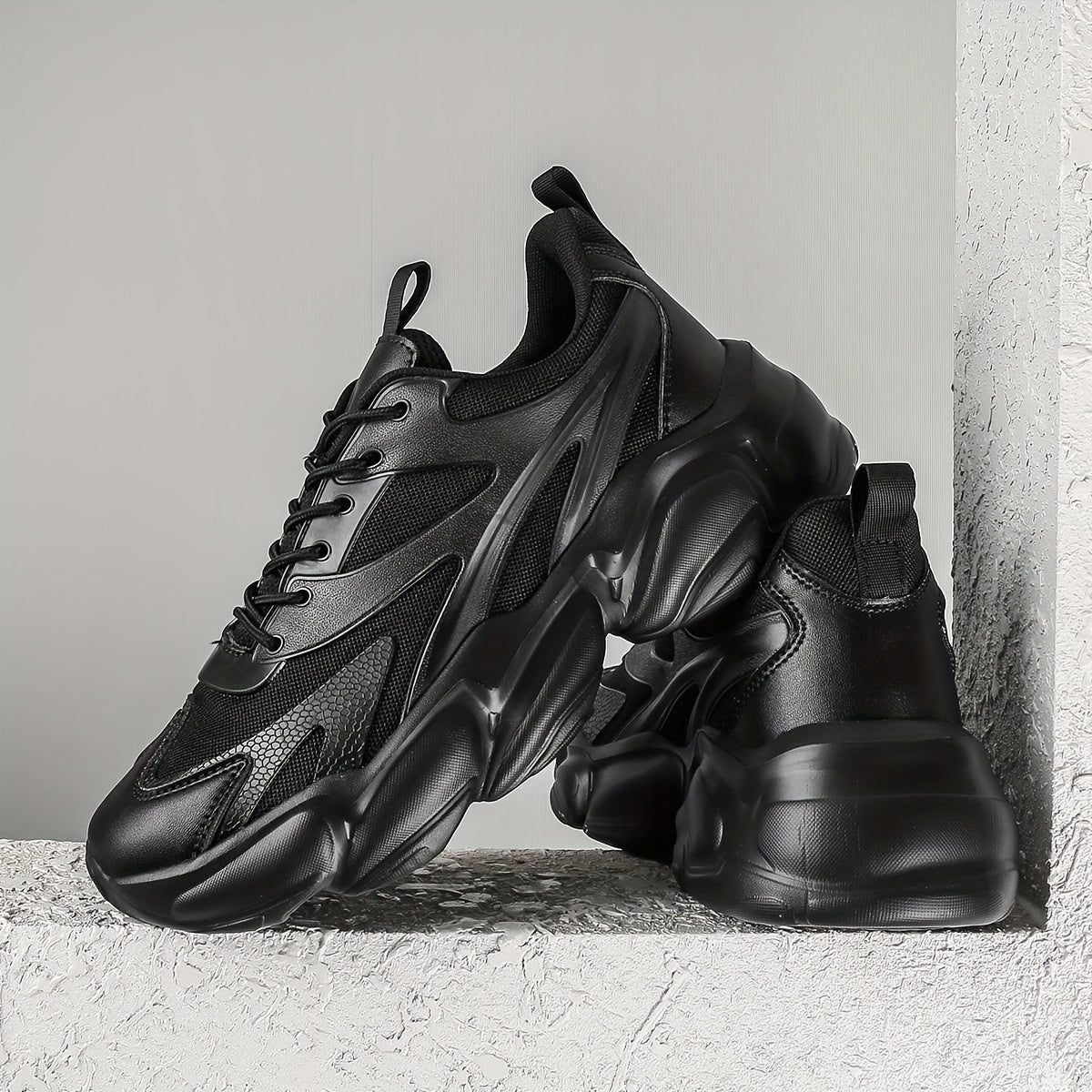 Men's Mesh Chunky Sneaker Summer Casual Shoes