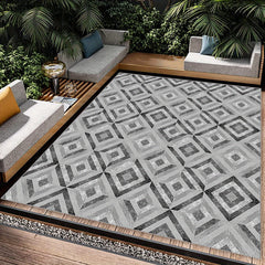 Quadrilateral Carpet for Any Space Anti Slip Easy to Clean