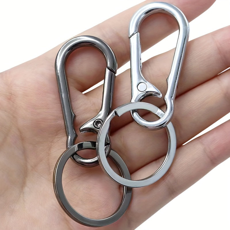 Stainless Steel Keychain Anti-lost Hanging Buckle Pendant