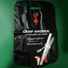 1pc Camping Bathing Bag Outdoor Folding Water Bag Shower Bag
