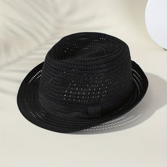 British Summer Men's Sun Hat Sun Protection Casual Top Hat