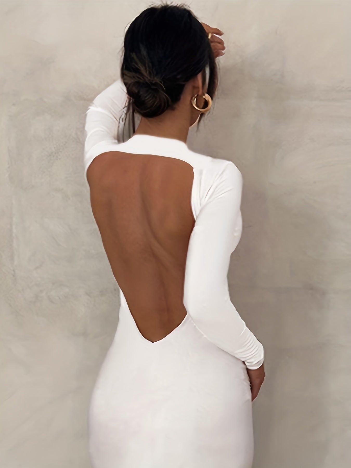 Wide Leg Backless Jumpsuit