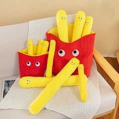 French Fries Plush Pillow Funny Food Gift