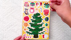 6 Sheets Christmas Make Your Own Stickers for Party Favors