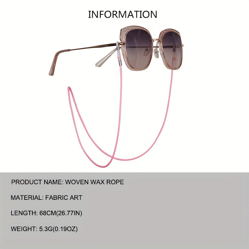 Men's Colorful Sunglasses Rope Glasses Chain All Seasons