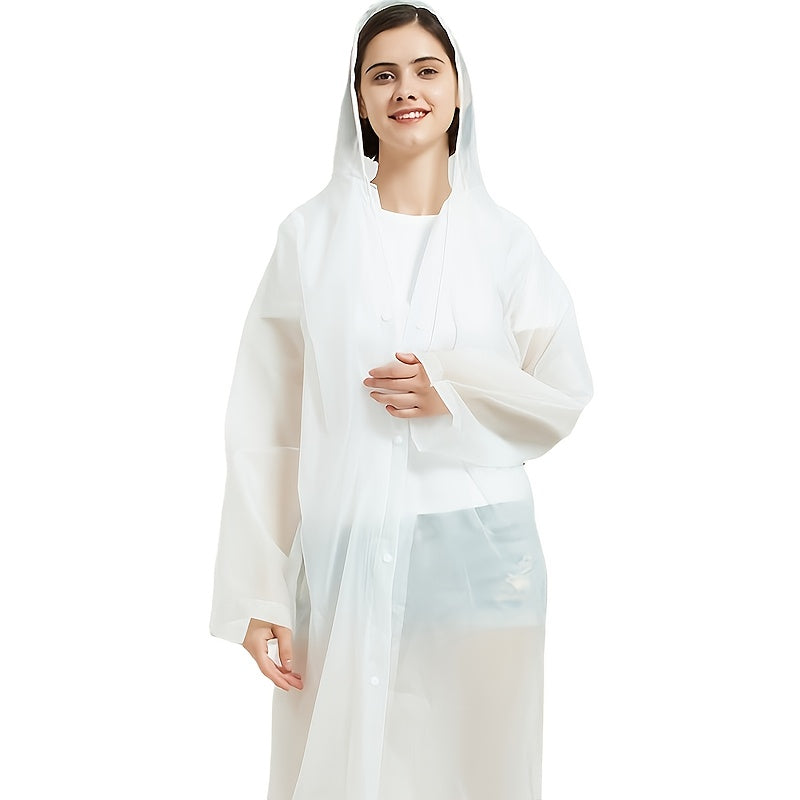 Stylish Waterproof Raincoat with Adjustable Hood - Ultimate Protection
