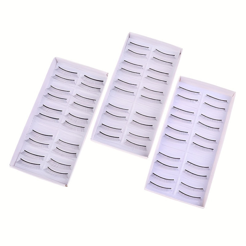 10 Pairs Beginner Eyelash Extensions Practice Lashes 6mm and 8mm Sizes