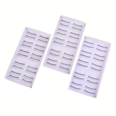 10 Pairs Beginner Eyelash Extensions Practice Lashes 6mm and 8mm Sizes