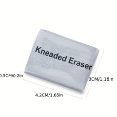 10 Pack Art Sketch Pencil Pastel Eraser Kneaded Drawing Tools Gray