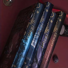 Vintage Hardcover Books DIY Hand Ledger Classic Full Illustration Notebook