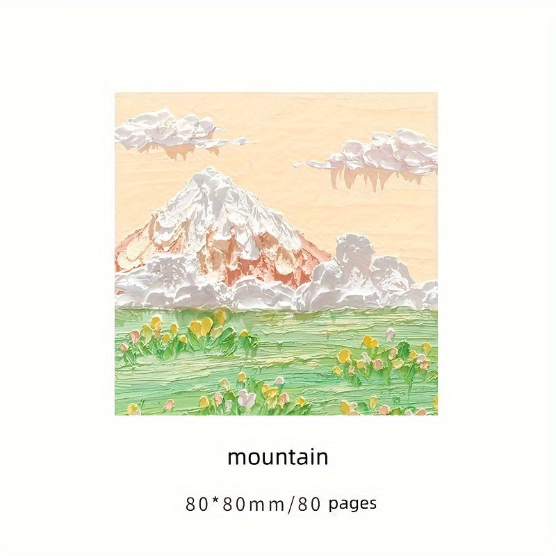 Landscape Self Stick Notes 15x3 - 80 Sheets - 2 Packs