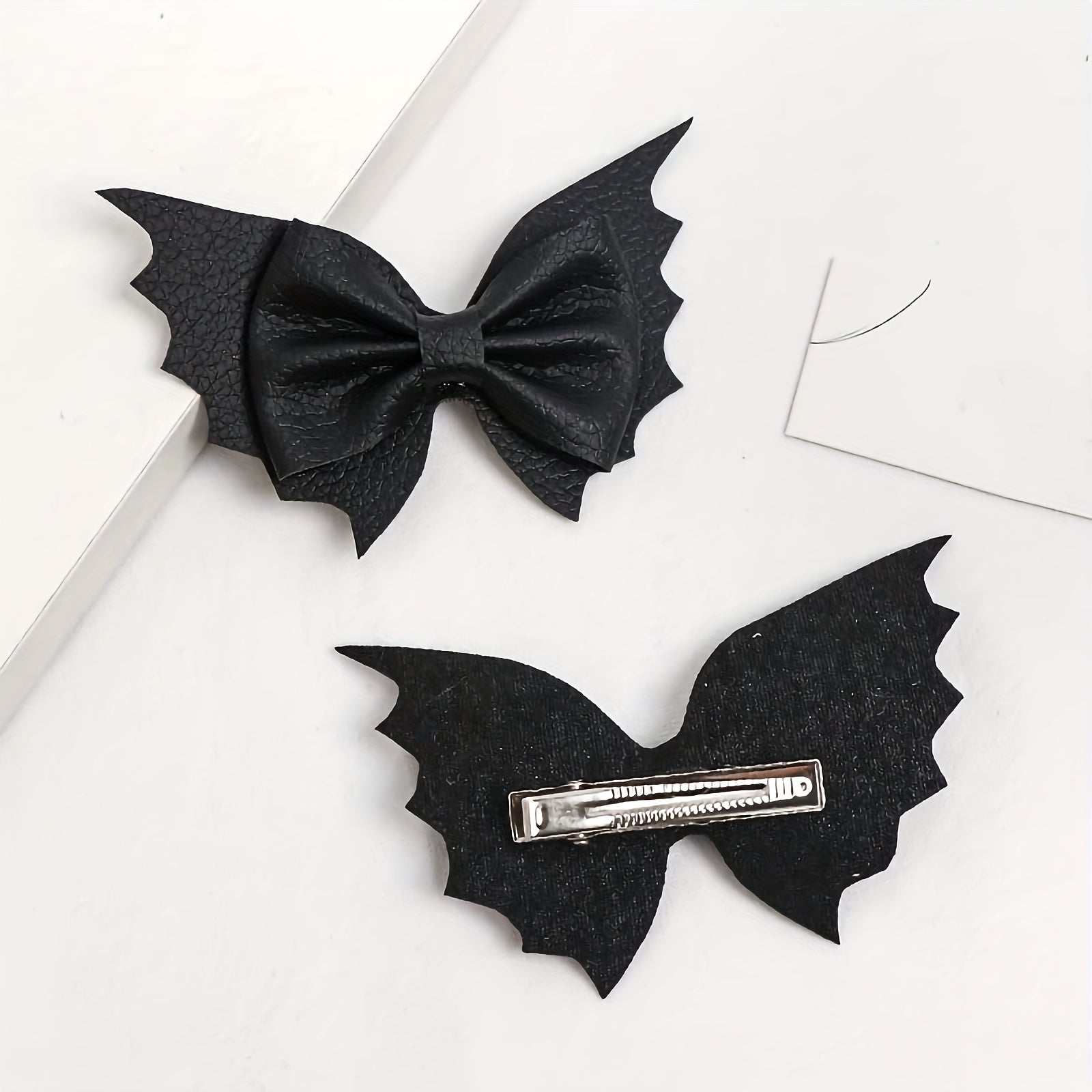2pcs Bat Wing Hair Clip for Women Girls Halloween Party Costume