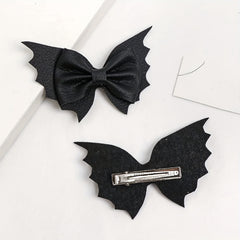 2pcs Bat Wing Hair Clip for Women Girls Halloween Party Costume