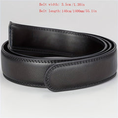High Buckle Men's Belt Automatic Buckle Belt Business