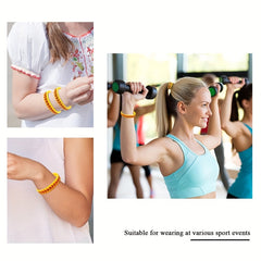 15 Silicone Baseball Bracelet Softball Bangle Wristband Sport Gift