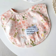 Baby Gauze Bib Saliva Towel Cotton Waterproof Newborn Bib