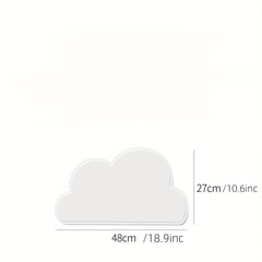 Cloud Shaped Cat Dog Food Mat Waterproof Silicone Feeding Mat