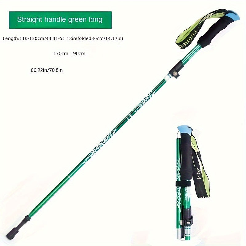 Aluminum Alloy Telescopic Folding Hiking Pole