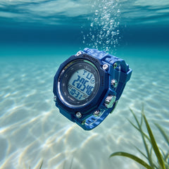 Boys' Waterproof Sports Watch with Alarm Timer