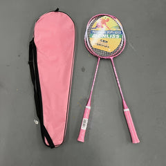 2pcs Aluminium Alloy Badminton Rackets for Training