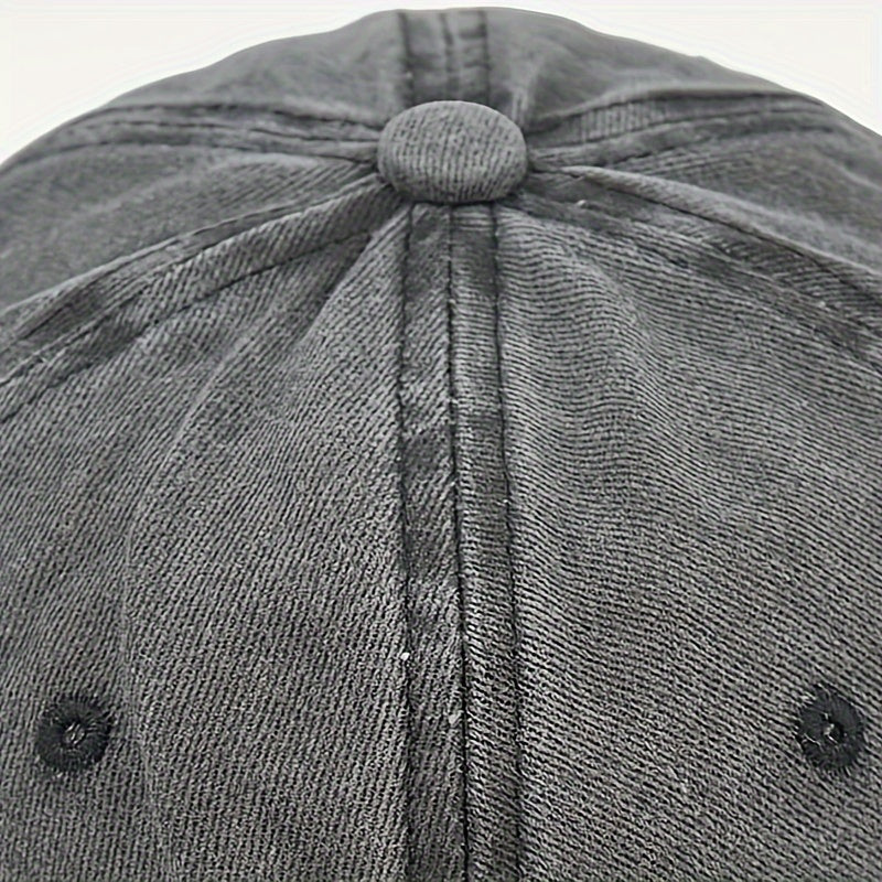 Vintage Printed Baseball Cap Outdoor Sun Hat