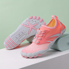 Women's Lace Up Quick Drying Aqua Shoes Soft Sole