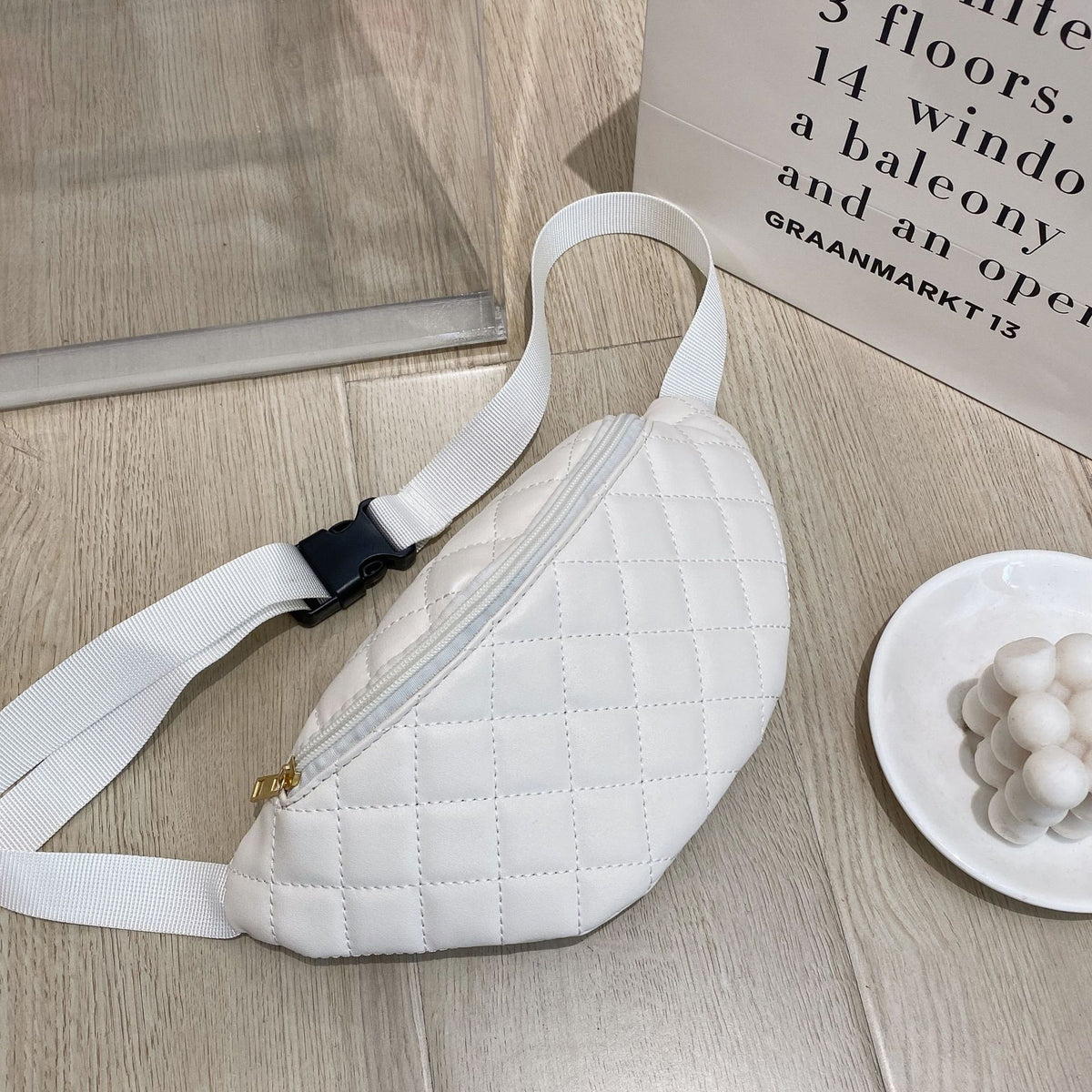 Women's PU Leather Waist Bag Casual Chest Bag