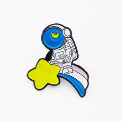 Spaceman & Starfleet Lapel Pins for Cartoon Planet