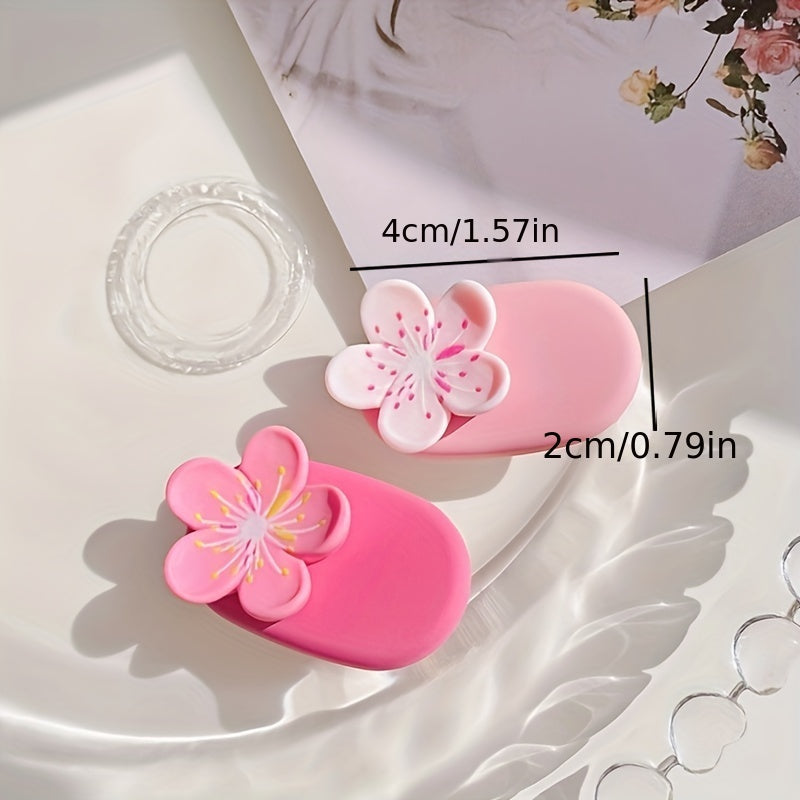 Pink Small Hairpin Girls Hairpin Bangs Clip Side Clip Duck Billed Clip